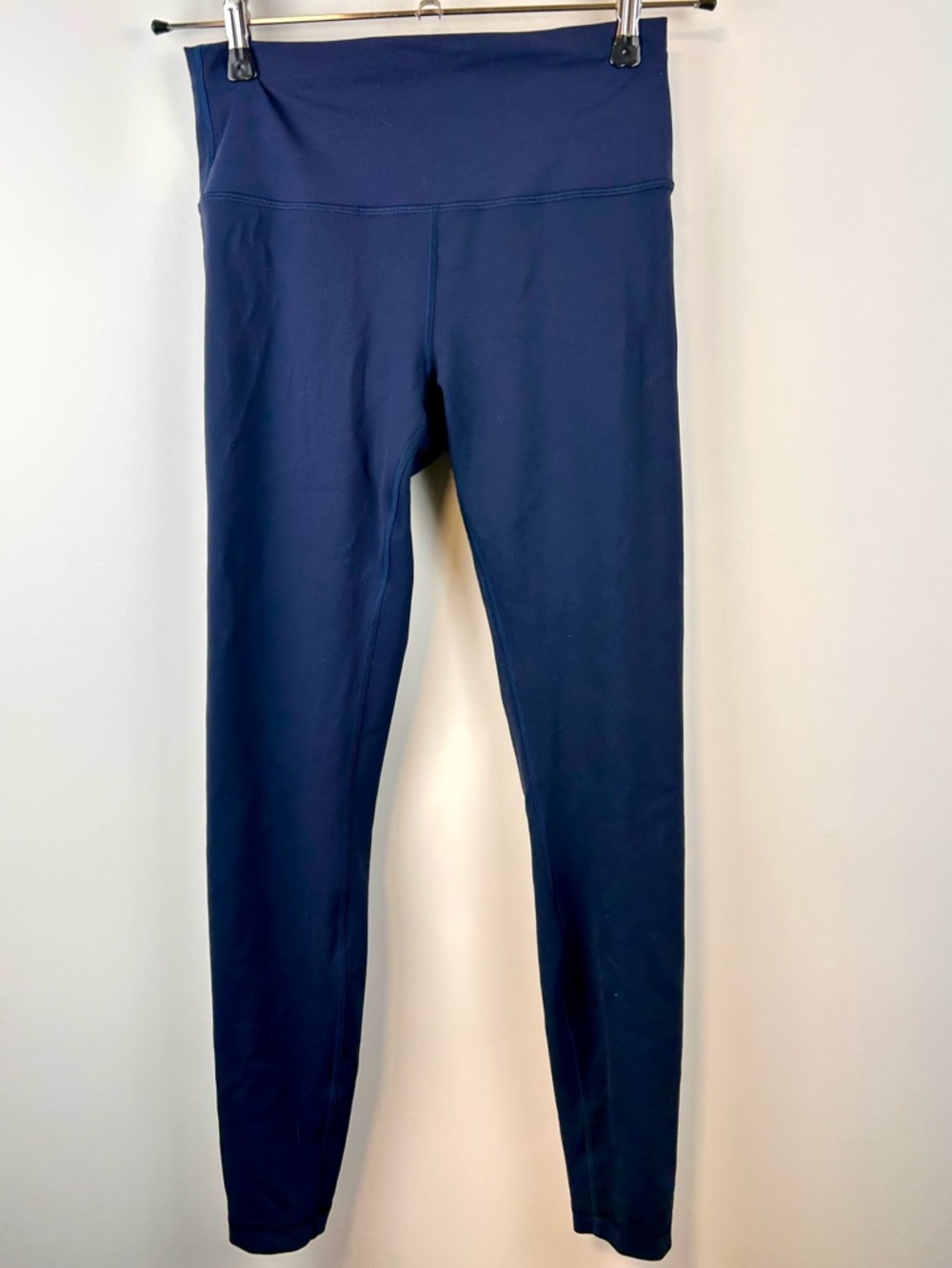 Lululemon Wunder Under Leggings Size 10 Navy High Rise Full Length